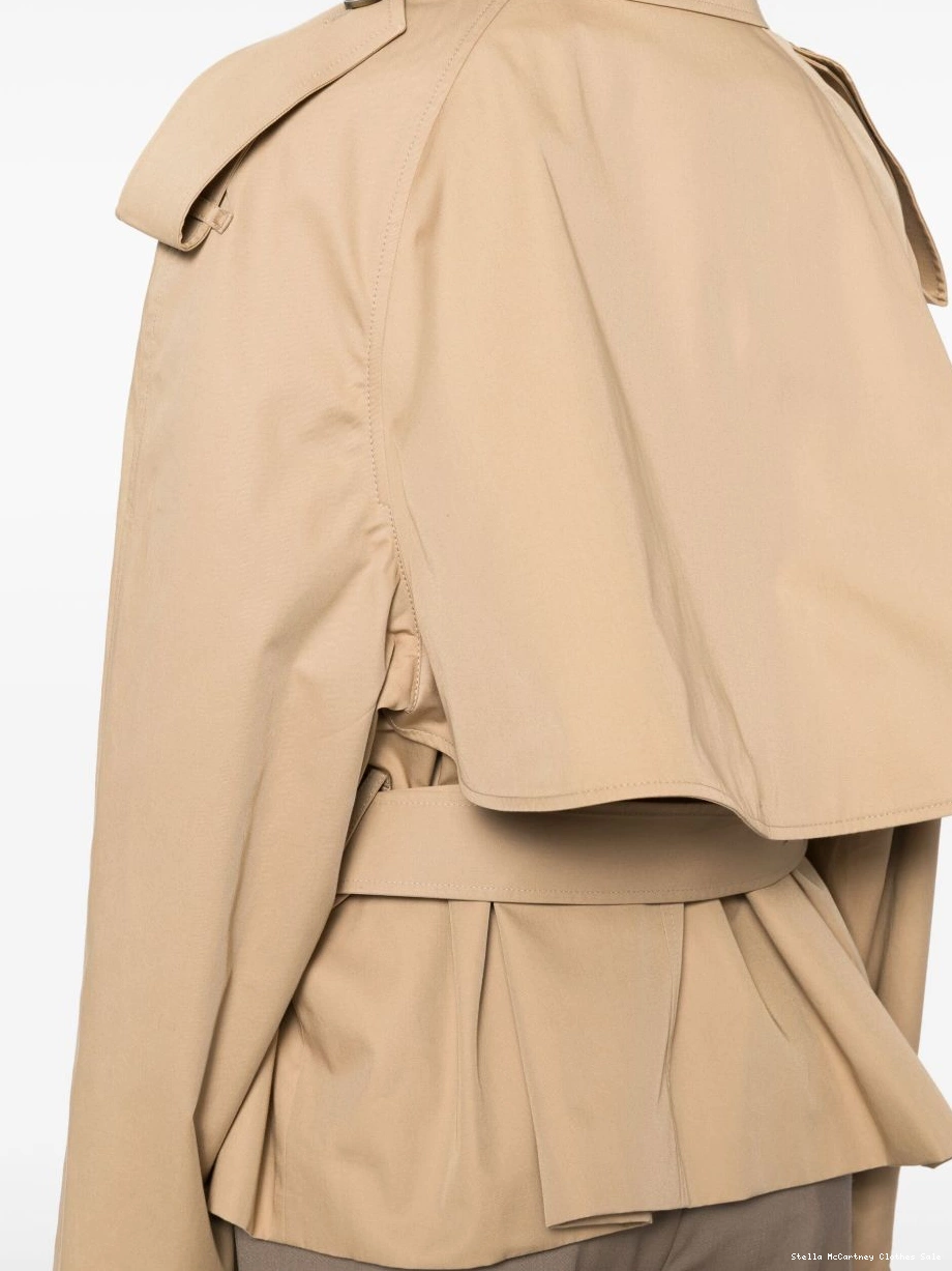 Affordable McCartney military Stella jacket Women button-up 0502
